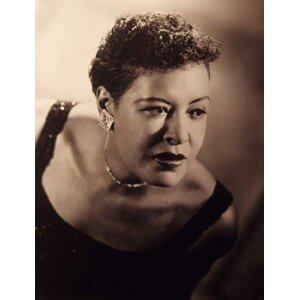 Umělecká fotografie Billie Holiday, (30 x 40 cm)