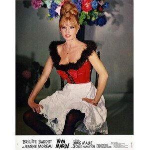 Umělecká fotografie Brigitte Bardot in “Viva Maria”, 1965, (30 x 40 cm)