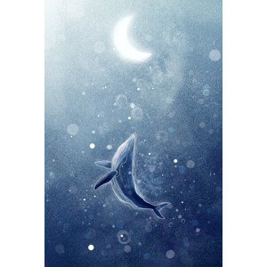 Ilustrace Galaxy Whale, Xuan Thai, (26.7 x 40 cm)
