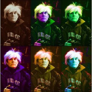 Umělecká fotografie Andy Warhol, 1987, (40 x 40 cm)
