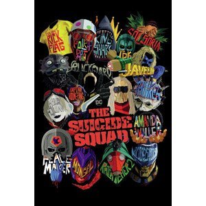 Umělecký tisk Suicide Squad - Icons, (26.7 x 40 cm)