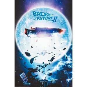 Plakát, Obraz - Návrat do Budoucnosti - Flying DeLorean, (61 x 91.5 cm)