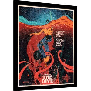 Obraz na zeď - Stranger Things 4 - The Dive, 34.3x44.5 cm