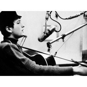 Umělecká fotografie Bob Dylan,1962, (40 x 30 cm)