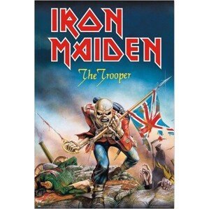 Plakát, Obraz - Iron Maiden - The Trooper, (61 x 91.5 cm)