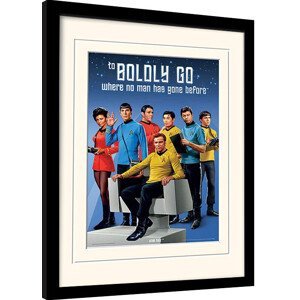 Obraz na zeď - Star Trek - Boldly Go