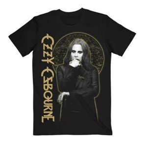 Tričko Ozzy Osbourne - Patient No. 9 Gold Graphic