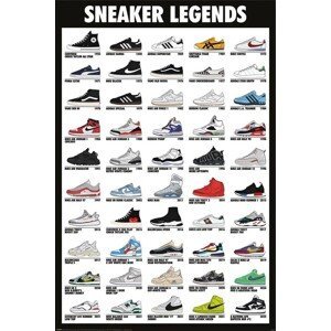 Plakát, Obraz - Sneaker Legends, (61 x 91.5 cm)