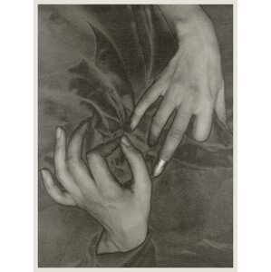 Umělecká fotografie Hands & Thimble (Georgia O’Keeffe) - Alfred Stieglitz, (30 x 40 cm)