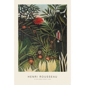 Obrazová reprodukce In The Virgin Forest (Special Edition) - Henri Rousseau, (26.7 x 40 cm)