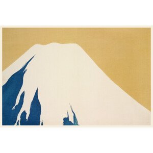 Ilustrace Mount Fuji from Momoyogusa - Kamisaka Sekka, (40 x 26.7 cm)