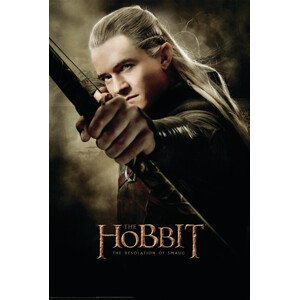Plakát, Obraz - Hobbit - Legolas, (61 x 91.5 cm)