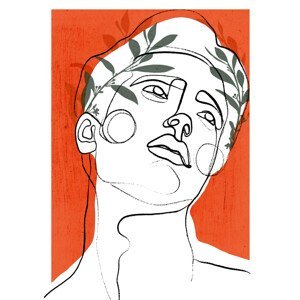 Ilustrace Young Cesar, Treechild, (30 x 40 cm)