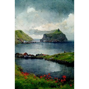 Ilustrace Beautiful Islands No 1, Treechild, (26.7 x 40 cm)