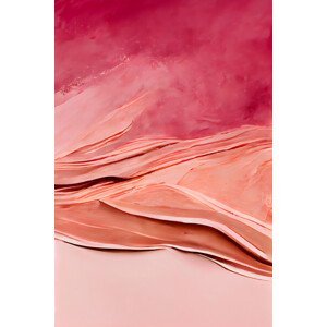 Ilustrace Abstract Thick Pink Color, Treechild, (26.7 x 40 cm)