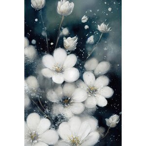 Ilustrace Frozen Flowers, Treechild, (26.7 x 40 cm)