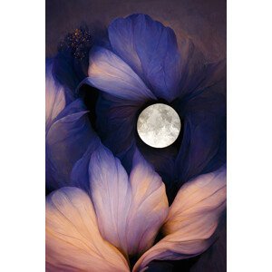 Ilustrace The Moon Flowers, Treechild, (26.7 x 40 cm)