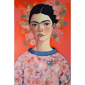 Ilustrace Young Frida, Treechild, (26.7 x 40 cm)