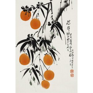 Ilustrace Japanese Oranges, Treechild, (26.7 x 40 cm)