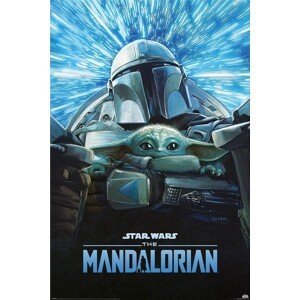 Plakát, Obraz - Star Wars: The Mandalorian S3 - Lightspeed, (61 x 91.5 cm)