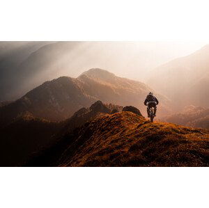 Umělecká fotografie Magic moments in the mountains, Sandi Bertoncelj, (40 x 24.6 cm)