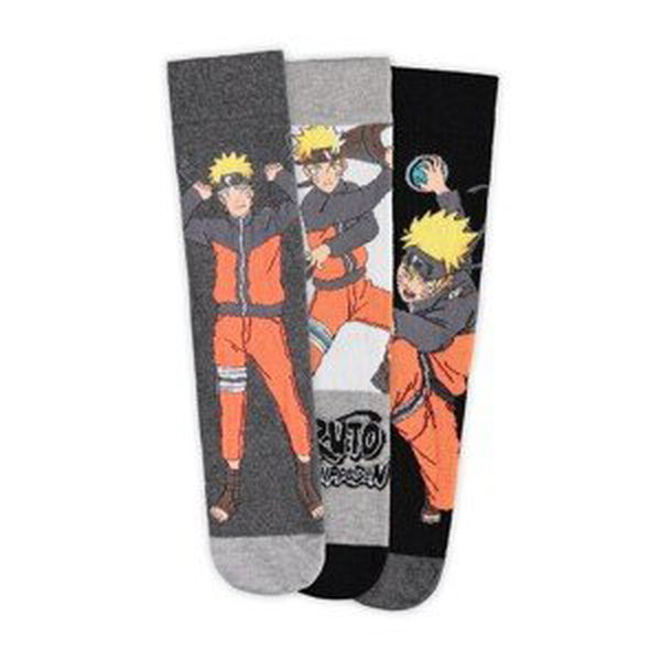 Ponožky Naruto  - Poses 3pcs - Set