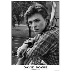Plakát, Obraz - David Bowie - London 1977, (59.4 x 84.1 cm)