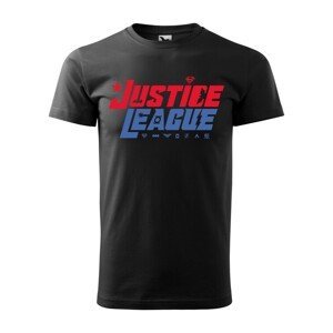Tričko Liga Spravedlnosti - Blue-Red Logo