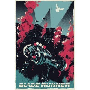 Umělecký tisk Blade Runner - Police 995, (26.7 x 40 cm)