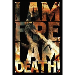 Umělecký tisk Hobbit - I Am Fire I Am Death, (26.7 x 40 cm)