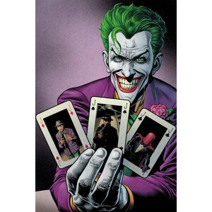 Umělecký tisk Joker - Cards, (26.7 x 40 cm)