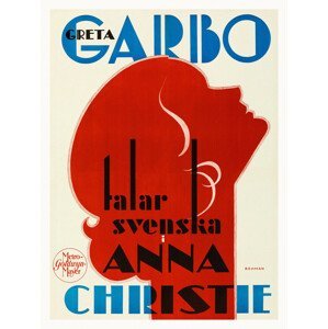 Obrazová reprodukce Anna Christie, Ft. Greta Garbo (Retro Movie Cinema), (30 x 40 cm)
