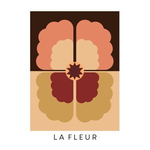 Ilustrace La Fleur, Frances Collett, (30 x 40 cm)