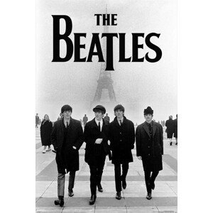 Plakát, Obraz - The Beatles - Eiffel Tower, (61 x 91.5 cm)