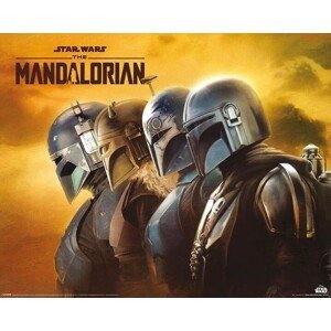 Plakát, Obraz - Star Wars: The Mandalorian S3 - The Mandalorian Creed, (50 x 40 cm)