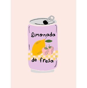 Ilustrace Strawberry Lemonade, Aislinn Simmonds, (30 x 40 cm)