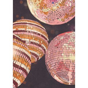 Ilustrace Disco balls, Gigi Rosado, (26.7 x 40 cm)