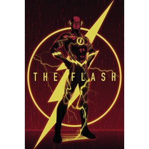 Umělecký tisk The Flash - Sketch 02, (26.7 x 40 cm)