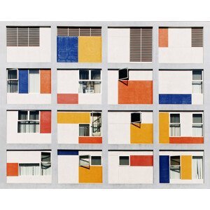 Umělecká fotografie Mondrian moment., Hayk Shalunts, (40 x 30 cm)
