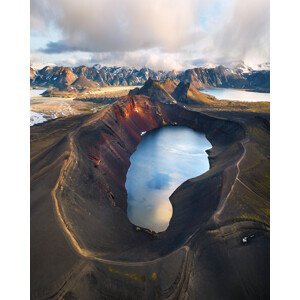 Umělecká fotografie Highlands in Iceland, Daniel Gastager, (30 x 40 cm)