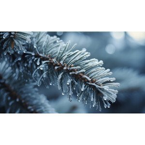 Umělecká fotografie Winter impressions 9, Treechild, (40 x 22.5 cm)