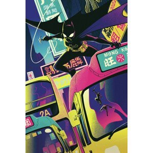 Umělecký tisk Catwoman - Retro Art, (26.7 x 40 cm)