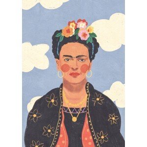 Ilustrace Frida 2, Gigi Rosado, (26.7 x 40 cm)