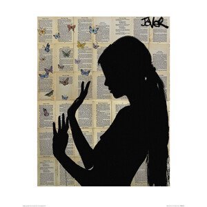 Umělecký tisk Loui Jover - Butterfly Days, (40 x 50 cm)