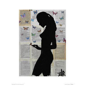 Umělecký tisk Loui Jover - Butterflies, (30 x 40 cm)