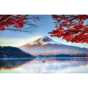 Umělecká fotografie Fuji Mountain in Autumn, DoctorEgg, (40 x 26.7 cm)