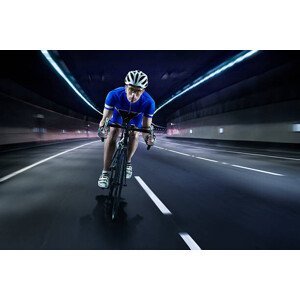 Umělecká fotografie Professional Male Cyclist, Mike Harrington, (40 x 26.7 cm)