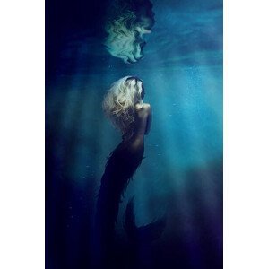 Umělecký tisk Underwater goddess, Yuri_Arcurs, (26.7 x 40 cm)