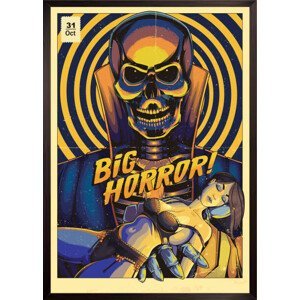 Umělecký tisk Horror Poster, Man_Half-tube, (30 x 40 cm)