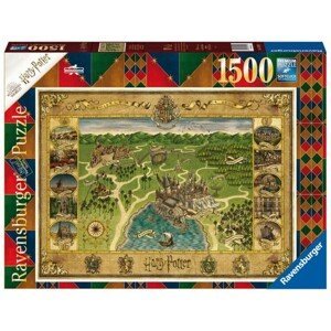 Puzzle Harry Potter: Mapa Bradavic